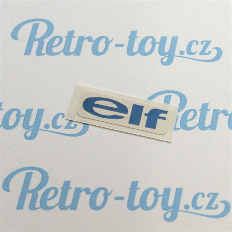Samolepka pro formule ELF F1 Ites Samolepka pro formule ELF F1 Ites