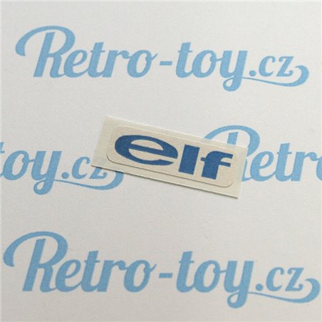 Samolepka pro formule ELF F1 Ites